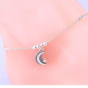 Moon Star Barefoot Bracelet